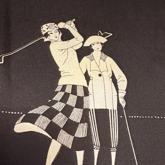 Echo Vintage " Ladies Playing Golf " Motif - Picture 5 of 7